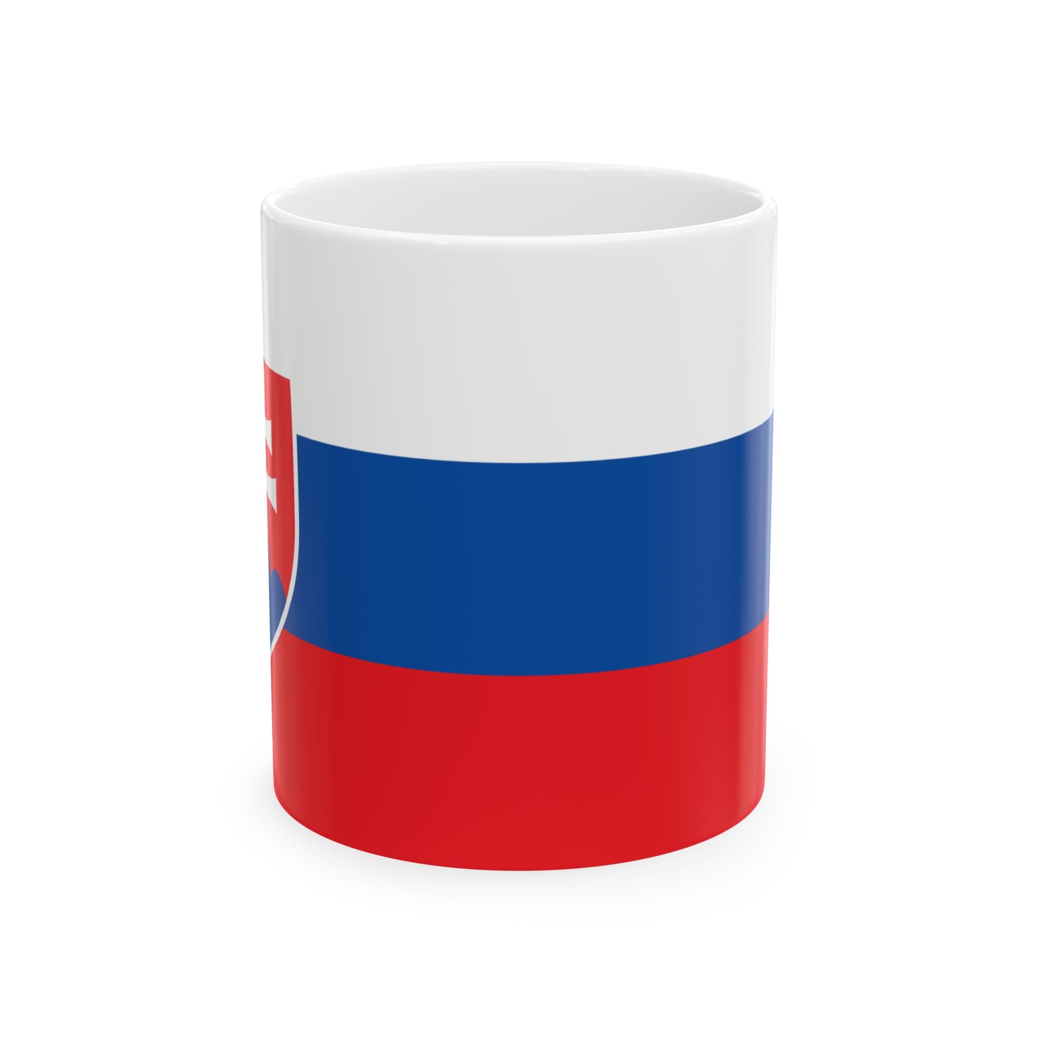 Slovakia Flag Mug | Patriotic Coffee Cup | Gift for Expats, Slovakia Heritage & Travelers