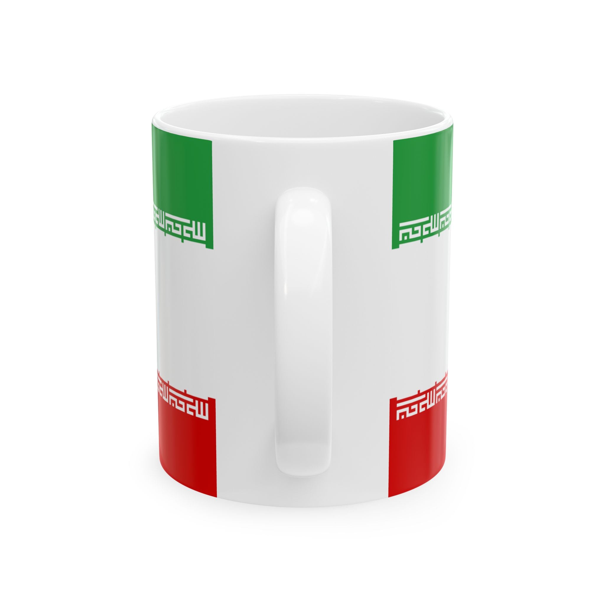 Iran Flag Mug | Patriotic Coffee Cup | Gift for Expats, Iran Heritage & Travelers