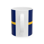 Nauru Flag Mug | Patriotic Coffee Cup | Gift for Expats, Nauru Heritage & Travelers