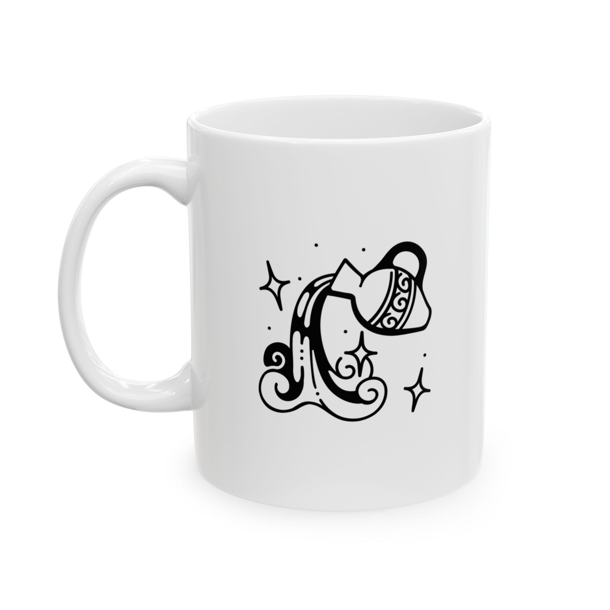 Aquarius Zodiac Mug | Astrology Coffee Mug | Horoscope Gift | Ceramic Zodiac Cup | Birthday Gift