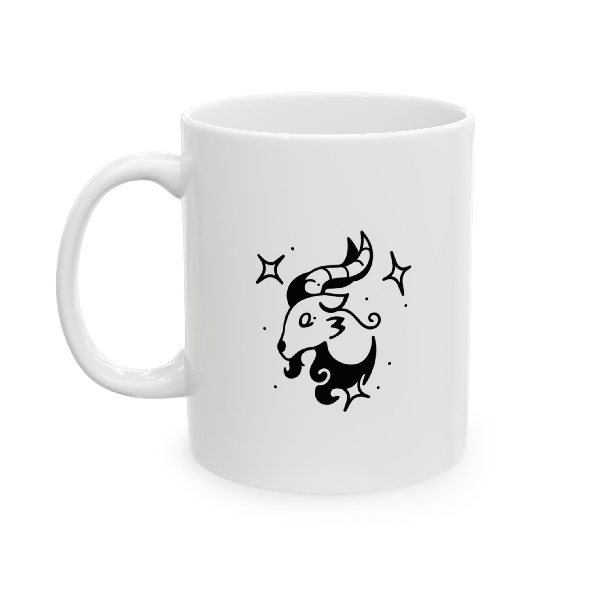 Capricorn Zodiac Mug | Astrology Coffee Mug | Horoscope Gift | Ceramic Zodiac Cup | Birthday Gift