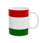 Tajikistan Flag Mug | Patriotic Coffee Cup | Gift for Expats, Tajikistan Heritage & Travelers