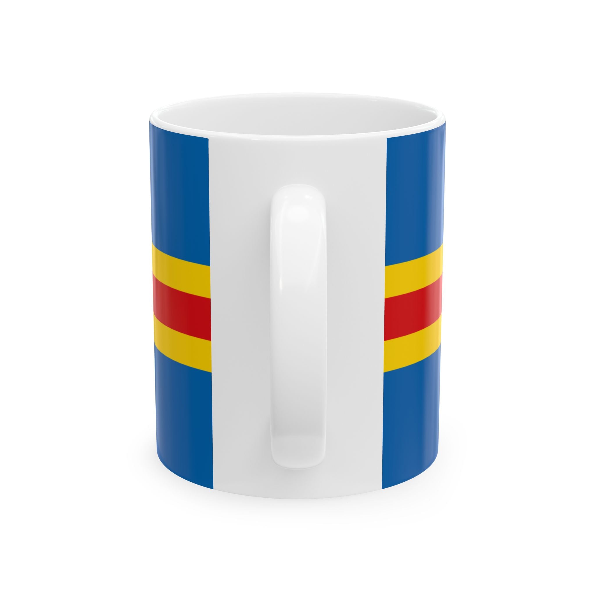 Aland Islands Flag Mug | Patriotic Coffee Cup | Gift for Expats, Åland Islands Heritage & Travelers