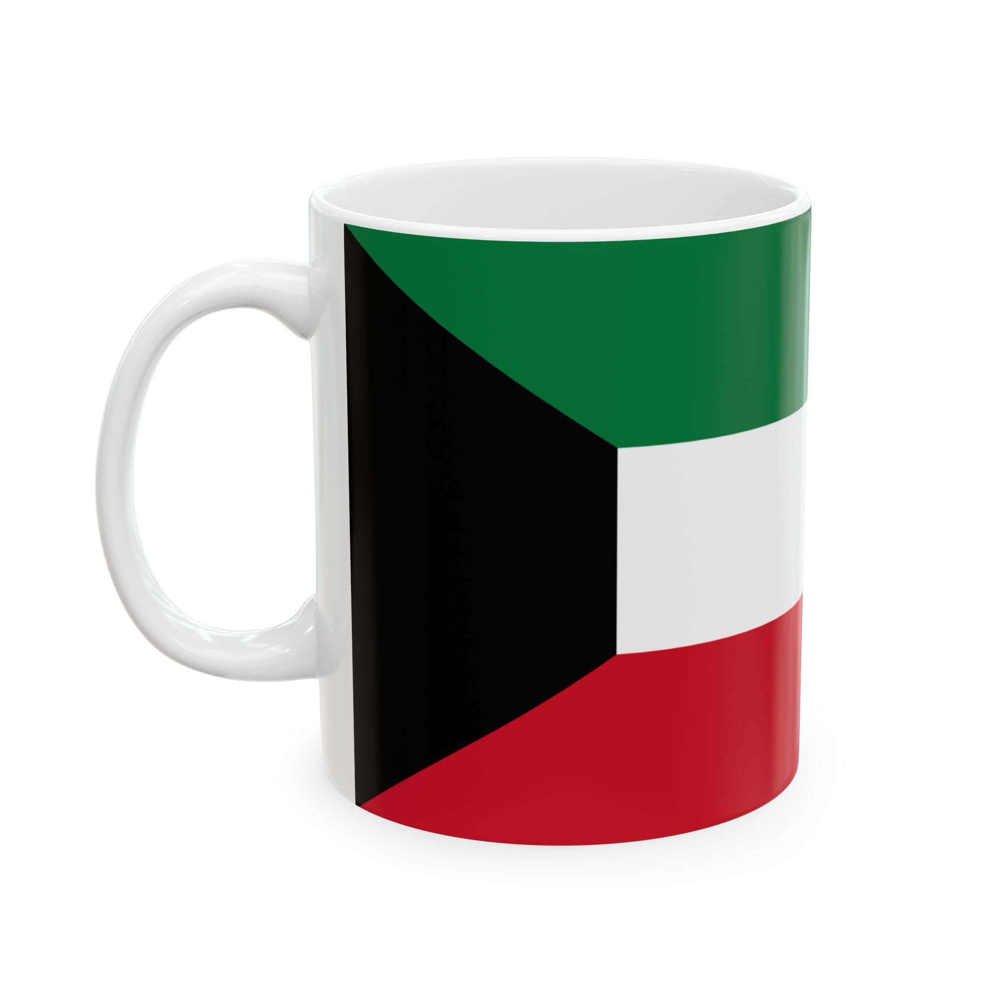 Kuwait Flag Mug | Patriotic Coffee Cup | Gift for Expats, Kuwait Heritage & Travelers