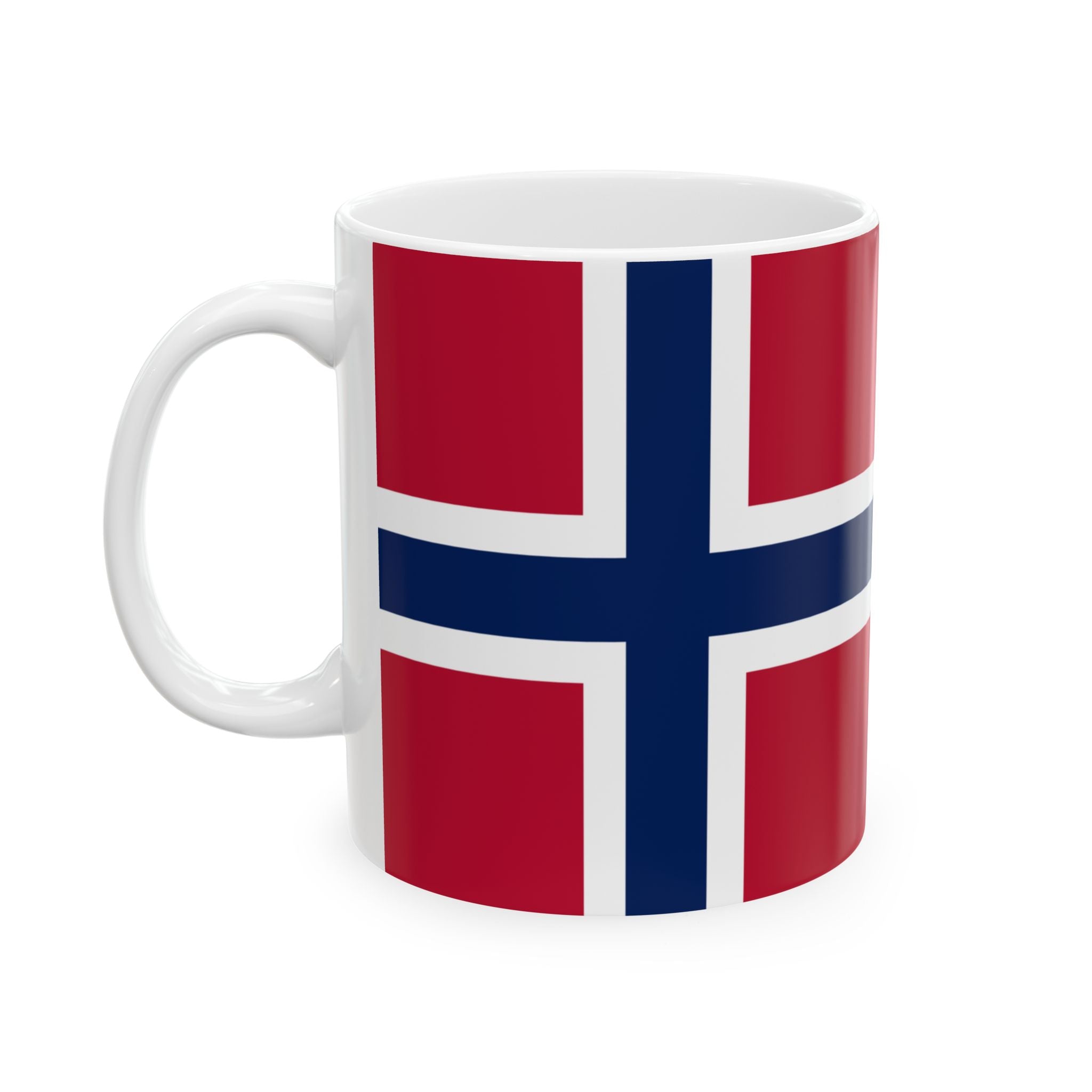 Norway Flag Mug | Patriotic Coffee Cup | Gift for Expats, Norway Heritage & Travelers