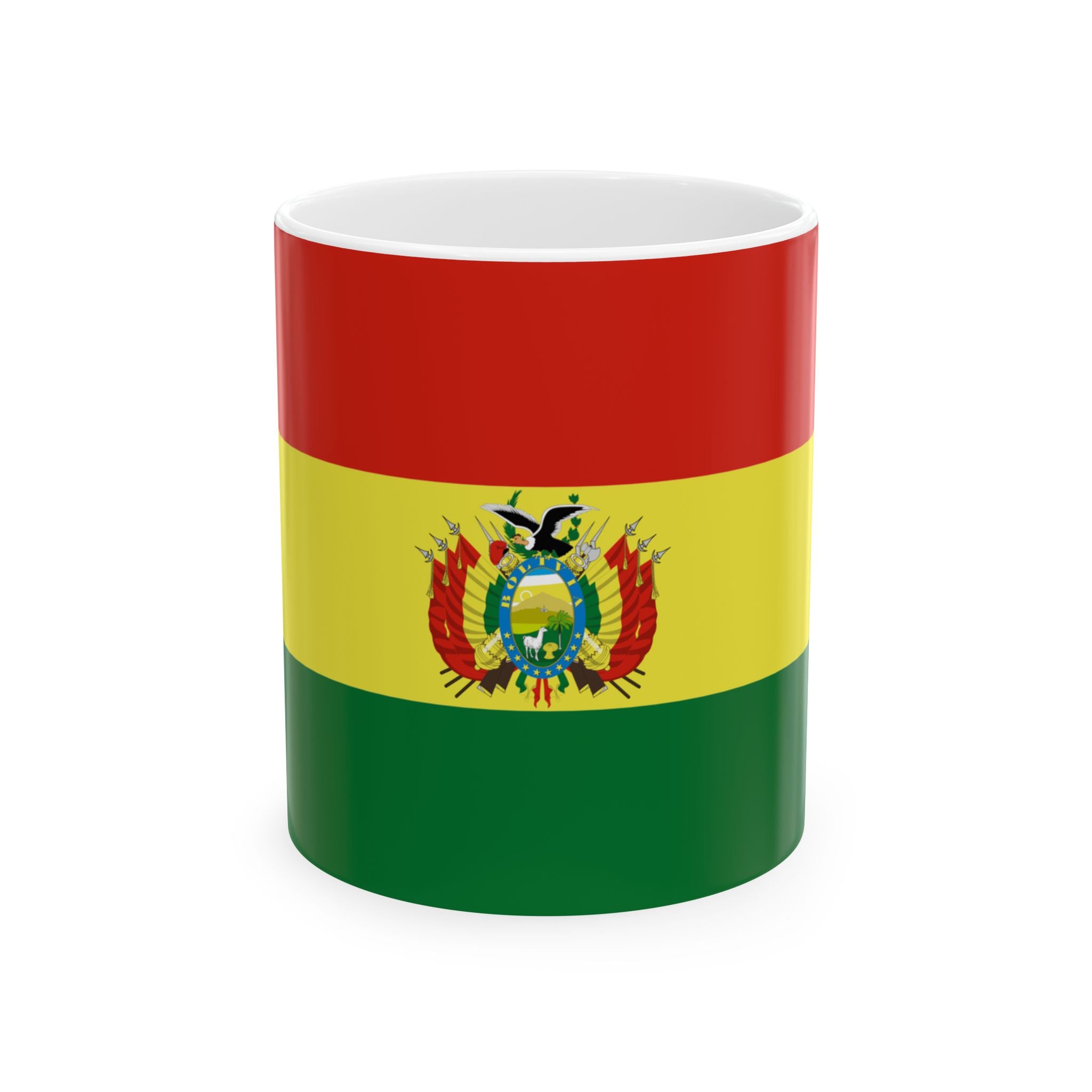 Bolivia Flag Mug | Patriotic Coffee Cup | Gift for Expats, Bolivia Heritage & Travelers