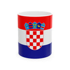 Croatia Flag Mug | Patriotic Coffee Cup | Gift for Expats, Croatia Heritage & Travelers