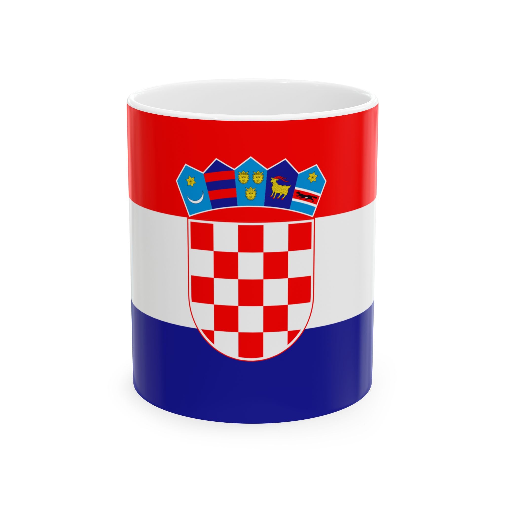 Croatia Flag Mug | Patriotic Coffee Cup | Gift for Expats, Croatia Heritage & Travelers
