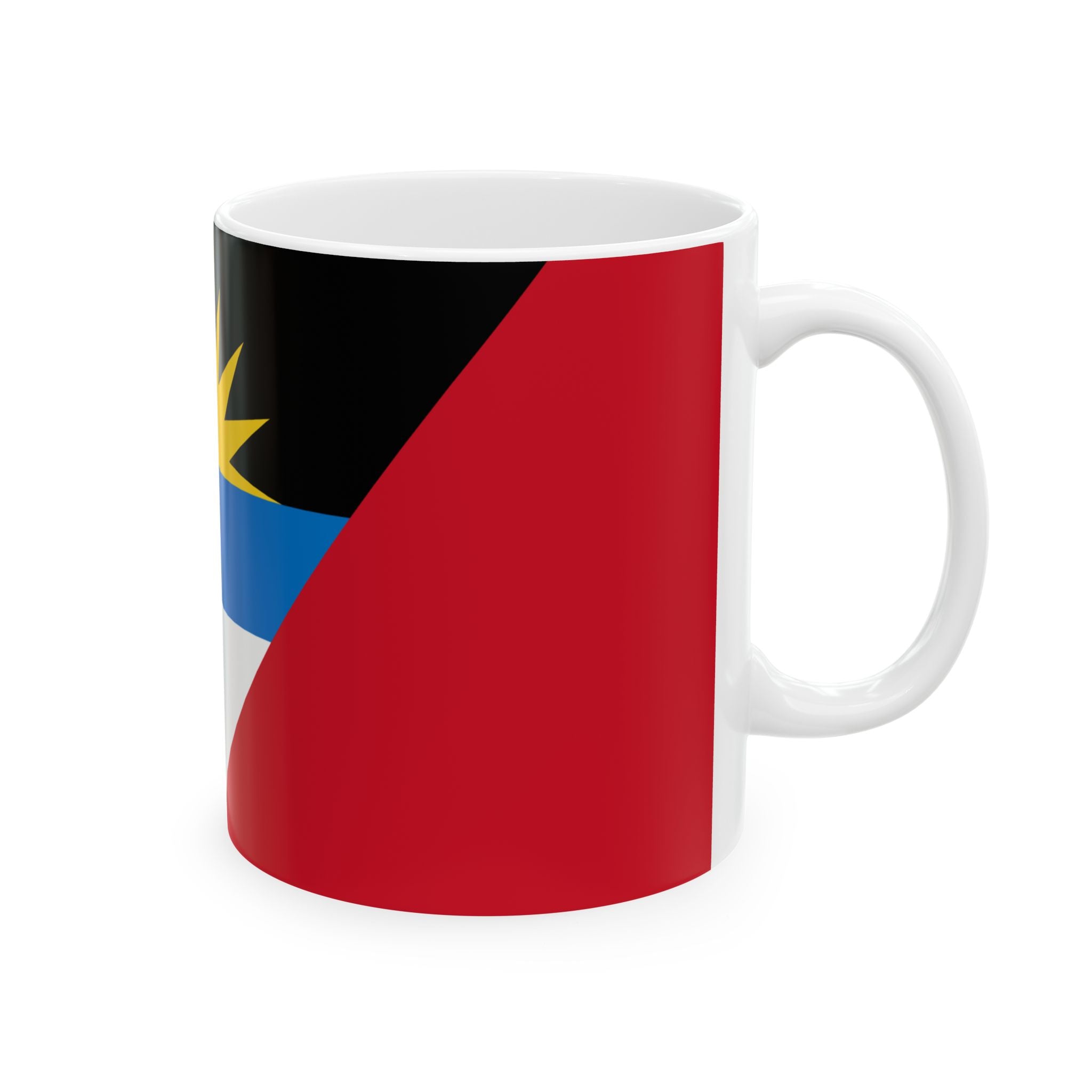 Antigua and Barbuda Flag Mug | Patriotic Coffee Cup | Gift for Expats, Antigua and Barbuda Heritage & Travelers