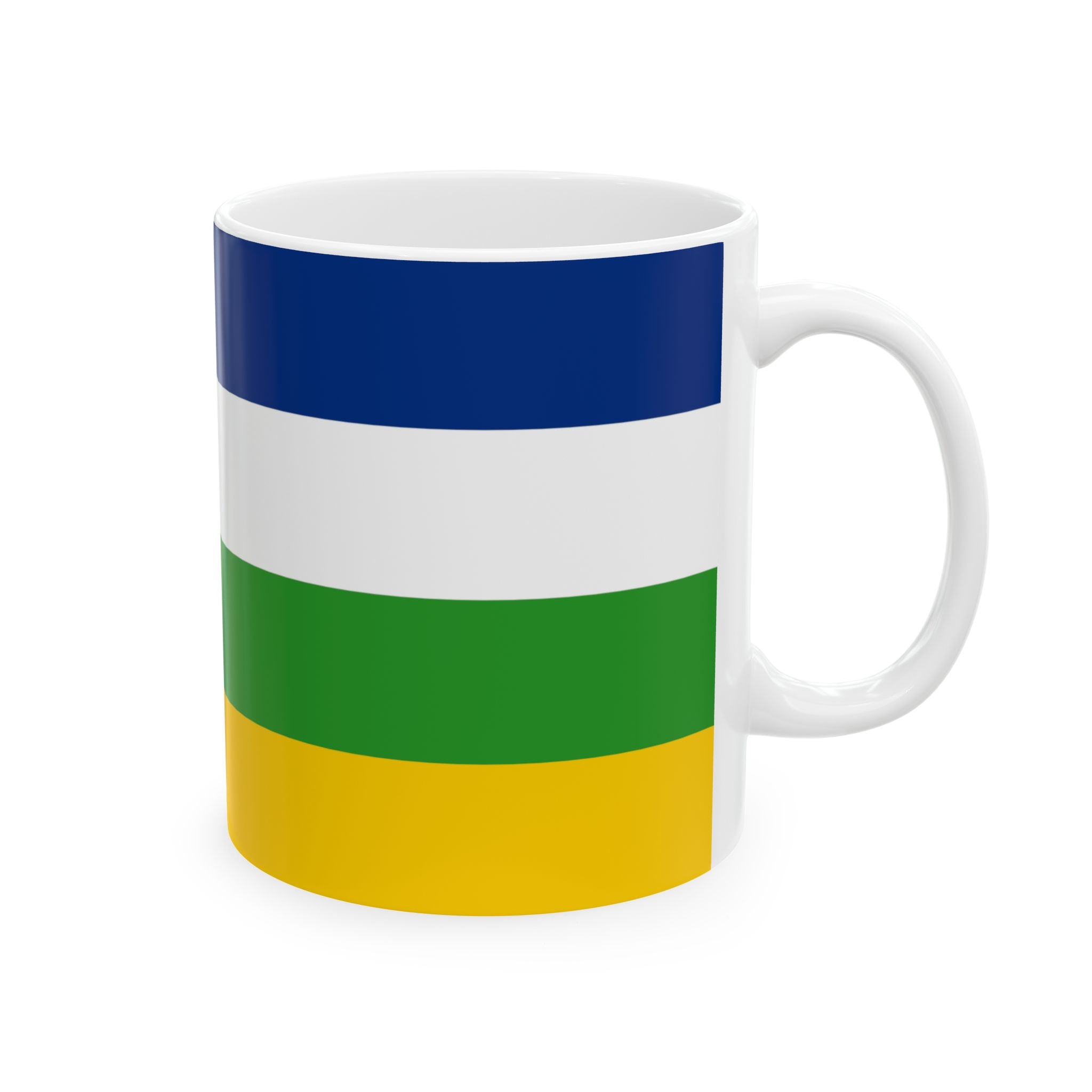 Central African Republic Flag Mug | Patriotic Coffee Cup | Gift for Expats, Central African Republic Heritage & Travelers