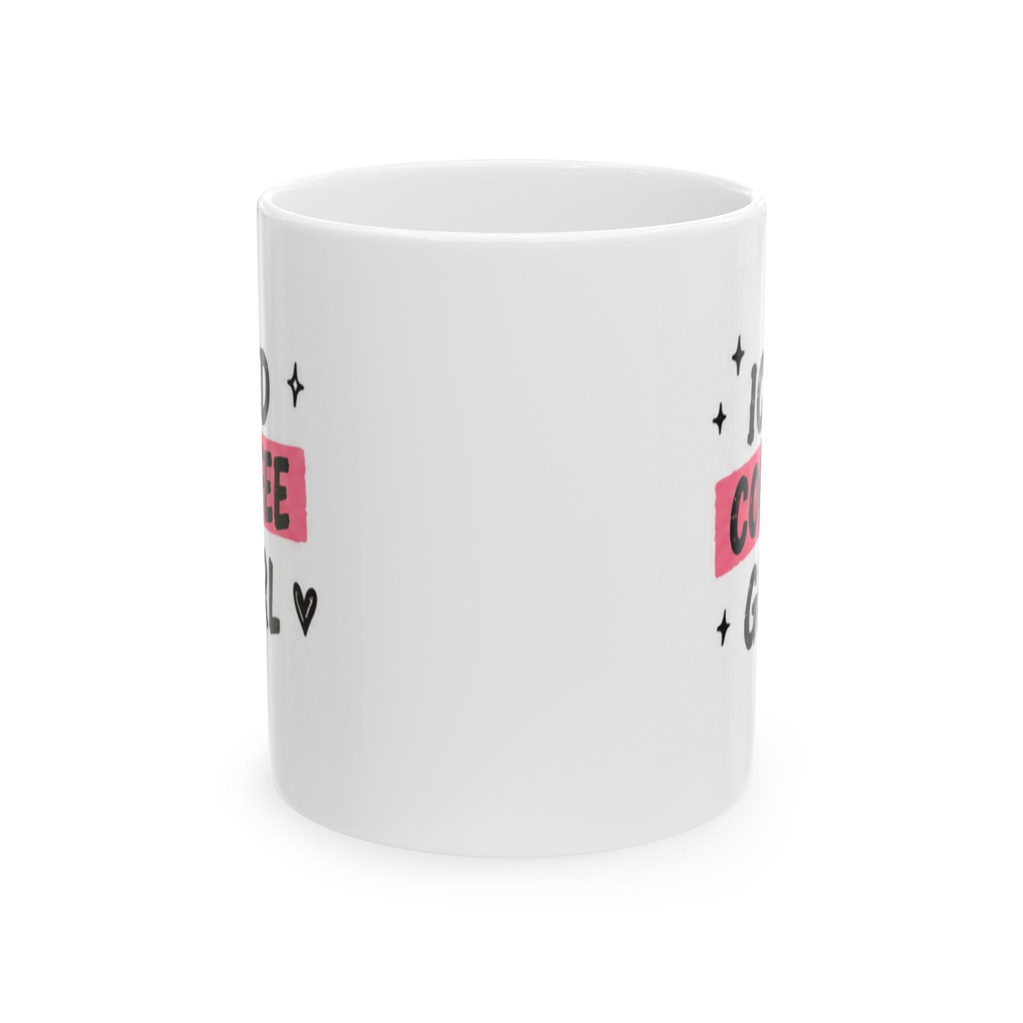 iced coffee girl Mug | Funny Coffee Mug | Iced Coffee Lover Gift | Cute Coffee Cup | Coffee Addict Mug | Ceramic Mug