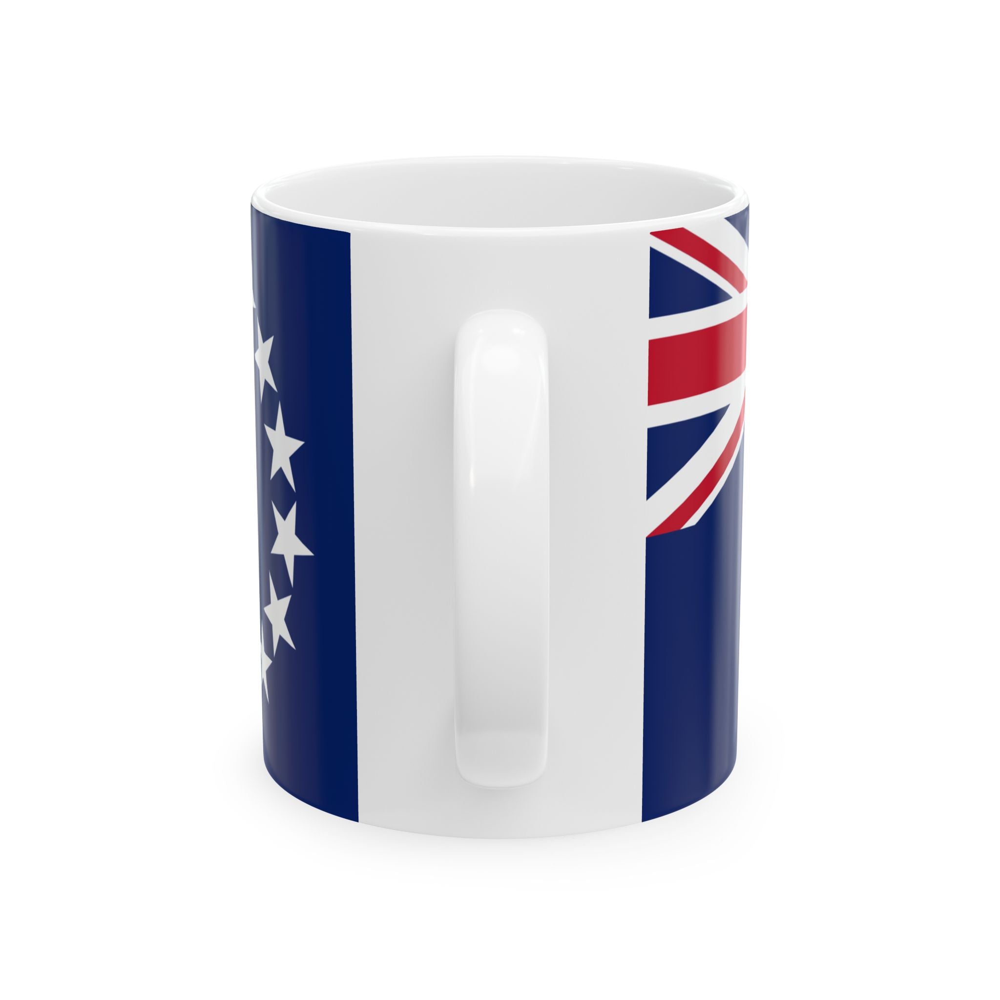 Cook Islands Flag Mug | Patriotic Coffee Cup | Gift for Expats, Cook Islands Heritage & Travelers