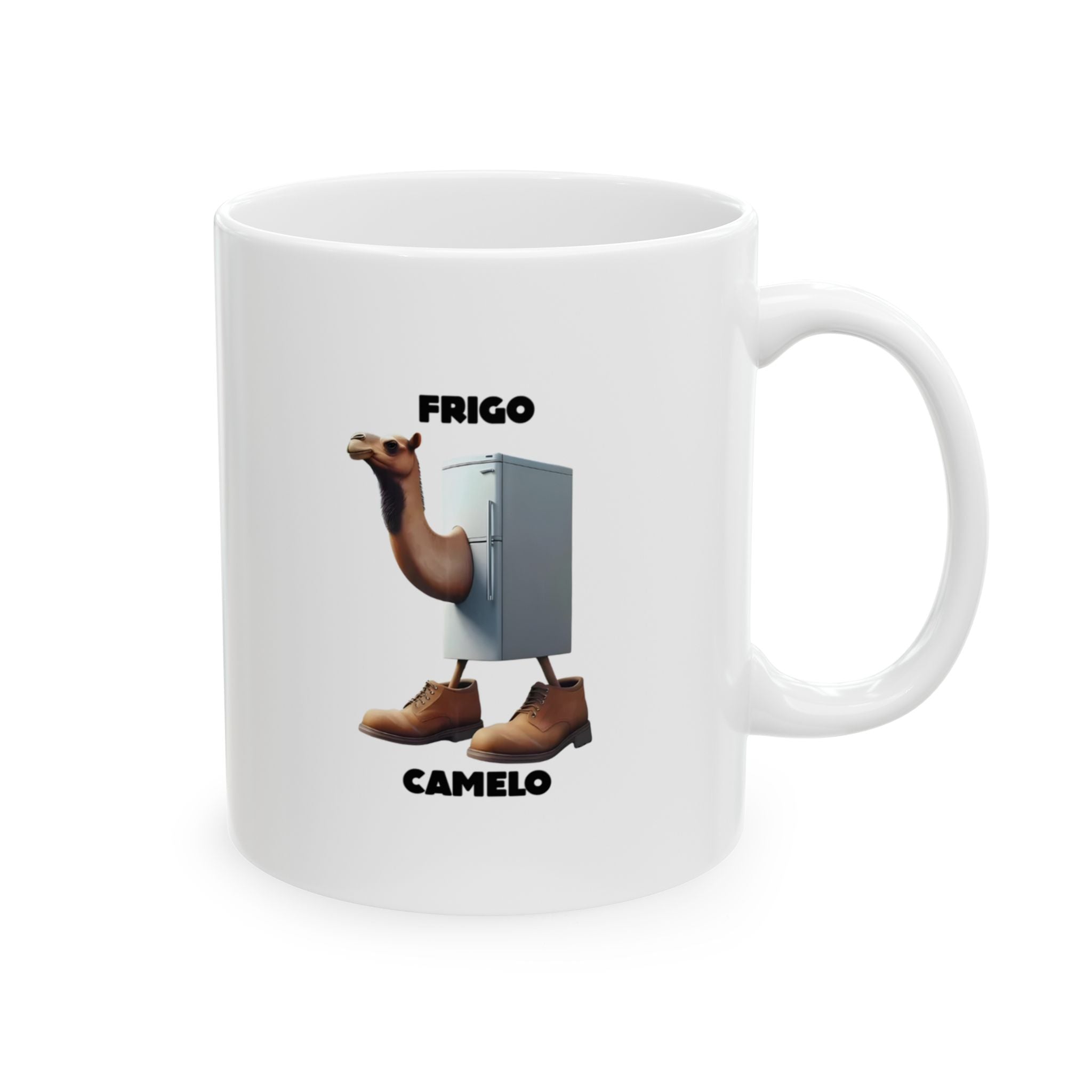 Frigo Camelo Mug | Italian Brainrot Mug | Funny Meme Coffee Mug | Viral TikTok Gift | Ceramic Coffee Cup