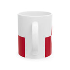 Greenland Flag Mug | Patriotic Coffee Cup | Gift for Expats, Greenland Heritage & Travelers