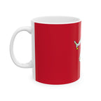Isle of Man Flag Mug | Patriotic Coffee Cup | Gift for Expats, Isle of Man Heritage & Travelers