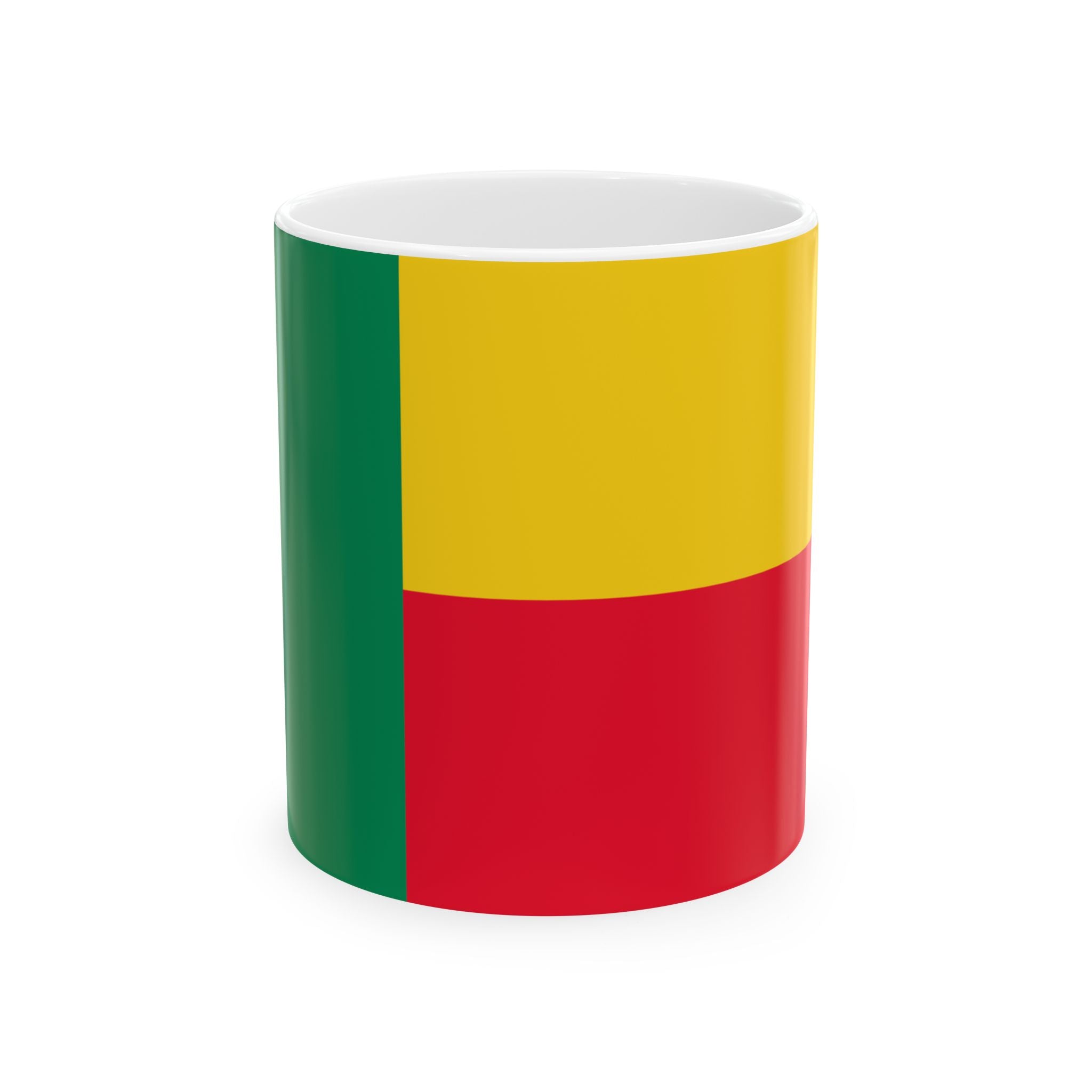 Benin Flag Mug | Patriotic Coffee Cup | Gift for Expats, Benin Heritage & Travelers