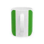 Burundi Flag Mug | Patriotic Coffee Cup | Gift for Expats, Burundi Heritage & Travelers