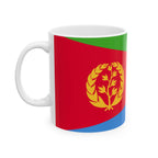 Eritrea Flag Mug | Patriotic Coffee Cup | Gift for Expats, Eritrea Heritage & Travelers