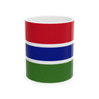 Gambia Flag Mug | Patriotic Coffee Cup | Gift for Expats, Gambia Heritage & Travelers