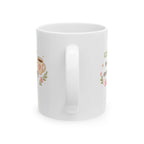 coffee makes everything better Mug | Cute Girly Coffee Mug | Pink Aesthetic Coffee Cup | Coffee Lover Gift | Feminine Ceramic Mug