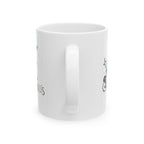 Aquarius Zodiac Mug | Astrology Coffee Mug | Horoscope Gift | Ceramic Zodiac Cup | Birthday Gift