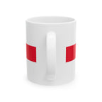 Guernsey Flag Mug | Patriotic Coffee Cup | Gift for Expats, Guernsey Heritage & Travelers