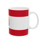 French Polynesia Flag Mug | Patriotic Coffee Cup | Gift for Expats, French Polynesia Heritage & Travelers