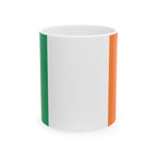 Ireland Flag Mug | Patriotic Coffee Cup | Gift for Expats, Ireland Heritage & Travelers