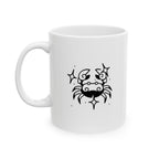 Cancer Zodiac Mug | Astrology Coffee Mug | Horoscope Gift | Ceramic Zodiac Cup | Birthday Gift