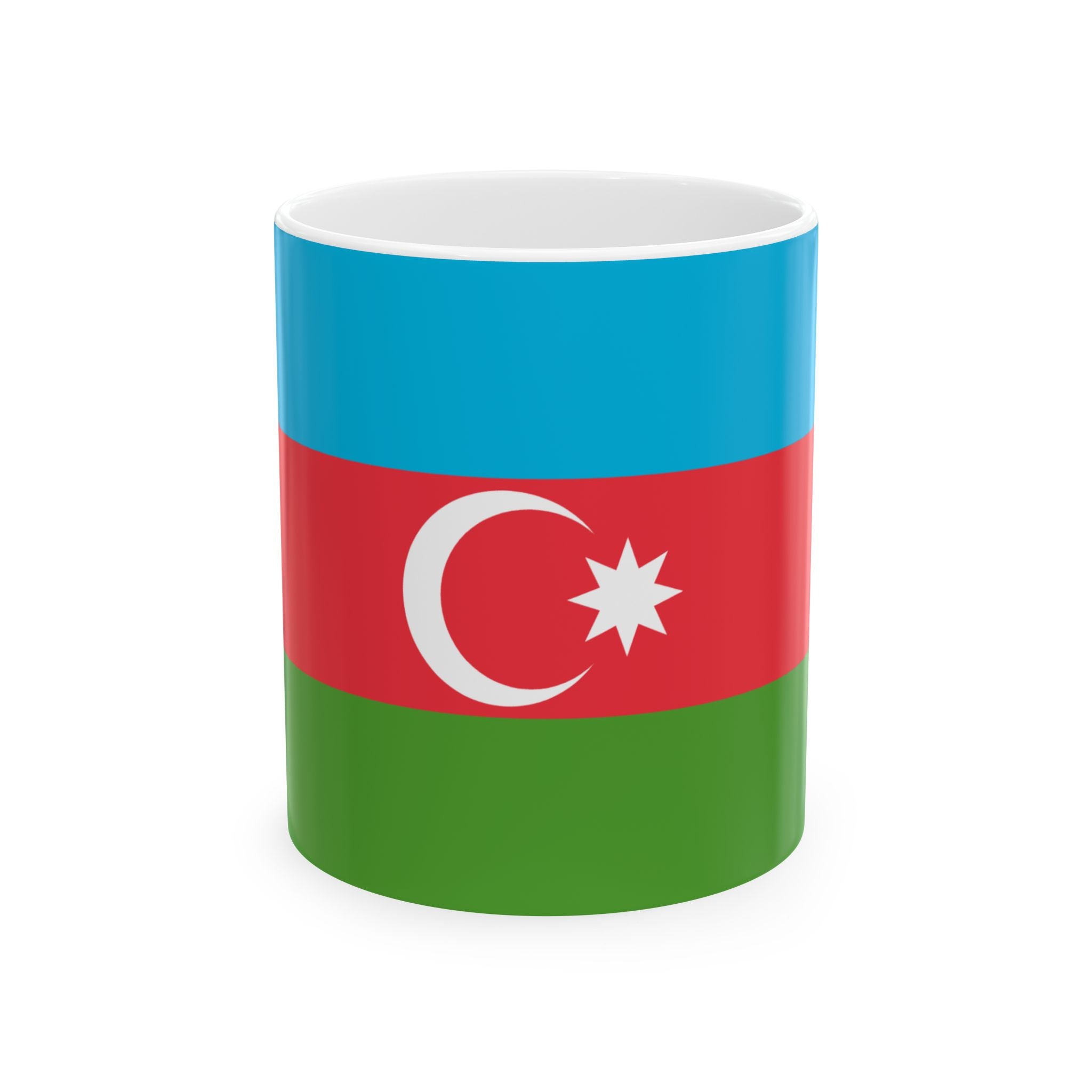 Azerbaijan Flag Mug | Patriotic Coffee Cup | Gift for Expats, Azerbaijan Heritage & Travelers