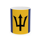 Barbados Flag Mug | Patriotic Coffee Cup | Gift for Expats, Barbados Heritage & Travelers