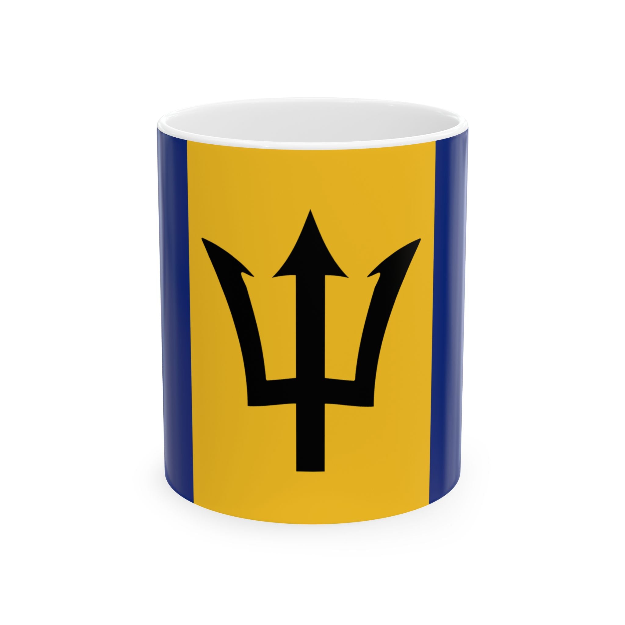 Barbados Flag Mug | Patriotic Coffee Cup | Gift for Expats, Barbados Heritage & Travelers