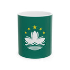 Macau Flag Mug | Patriotic Coffee Cup | Gift for Expats, Macau Heritage & Travelers