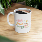 little treat energy Mug | Cute Girly Coffee Mug | Pink Aesthetic Coffee Cup | Coffee Lover Gift | Feminine Ceramic Mug