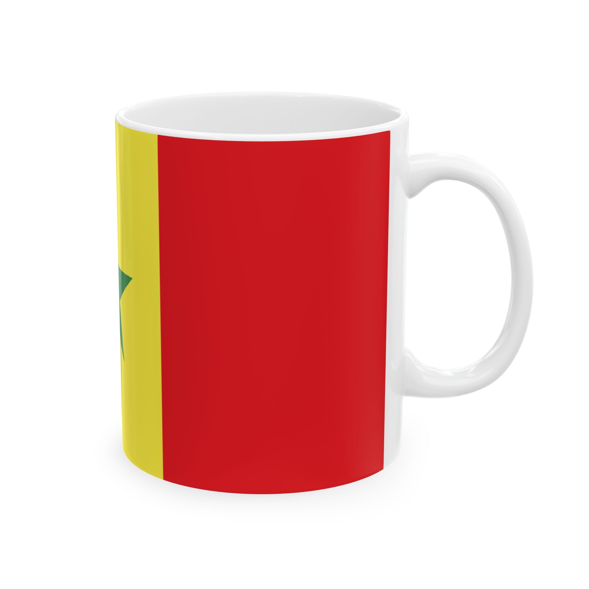 Senegal Flag Mug | Patriotic Coffee Cup | Gift for Expats, Senegal Heritage & Travelers