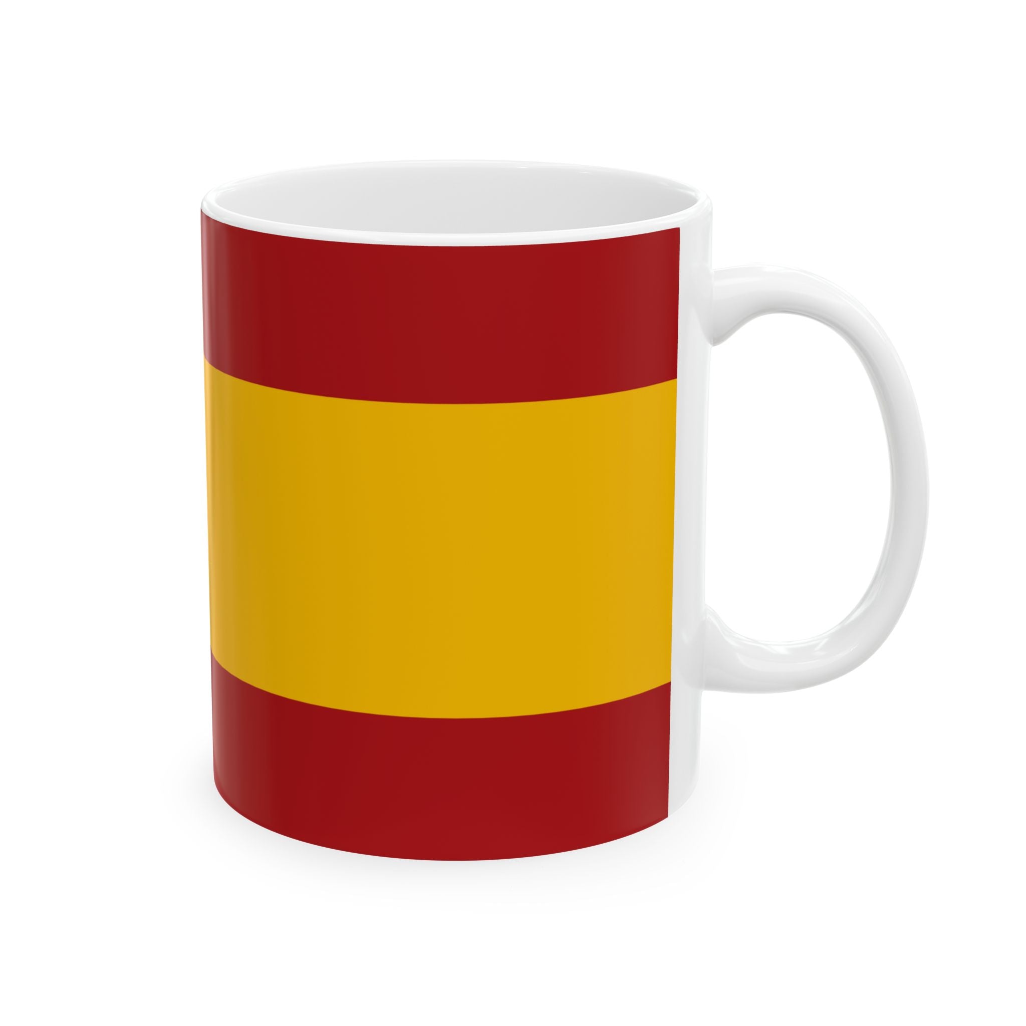 Spain Flag Mug | Patriotic Coffee Cup | Gift for Expats, Spain Heritage & Travelers