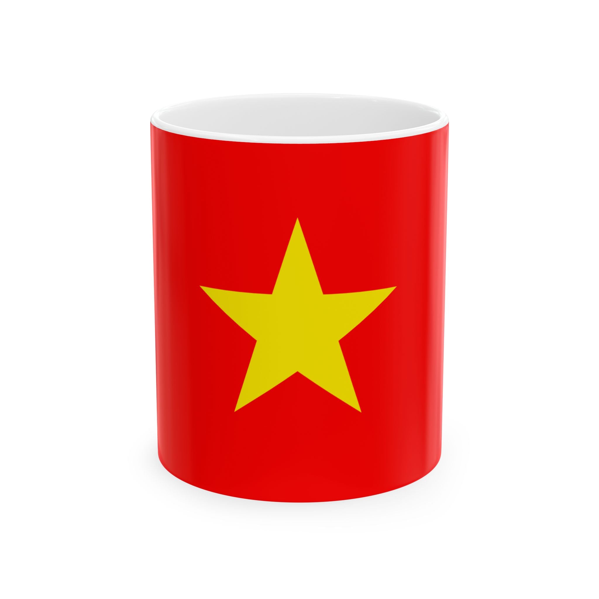 Vietnam Flag Mug | Patriotic Coffee Cup | Gift for Expats, Vietnam Heritage & Travelers