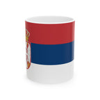 Serbia Flag Mug | Patriotic Coffee Cup | Gift for Expats, Serbia Heritage & Travelers