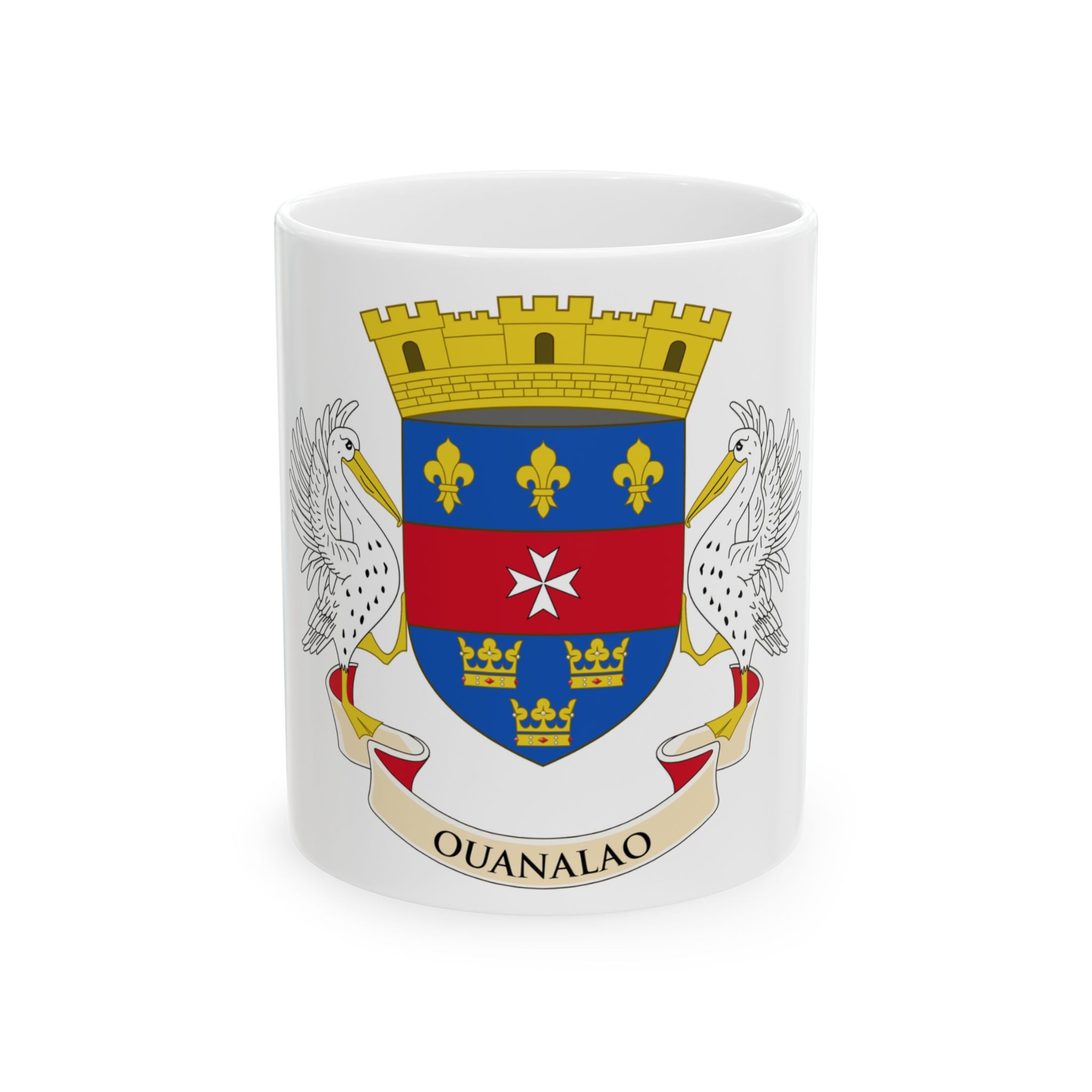 Saint Barthélemy Flag Mug | Patriotic Coffee Cup | Gift for Expats, Saint Barthélemy Heritage & Travelers