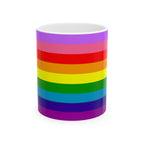 Gilbert Baker Pride Mug | Gilbert Baker Flag Coffee Cup | LGBTQ+ Pride Gift | Queer Community Mug