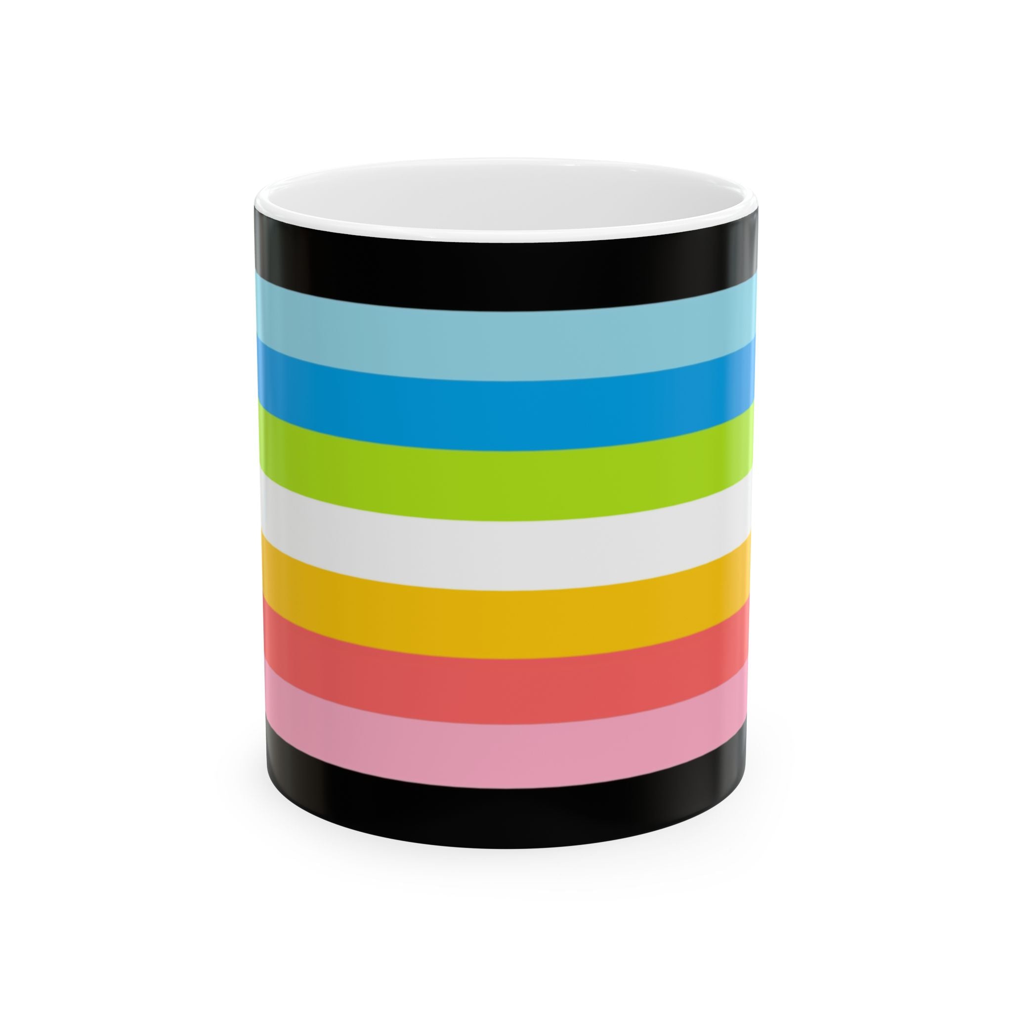 Queer Pride Mug | Queer Flag Coffee Cup | LGBTQ+ Pride Gift | Queer Community Mug