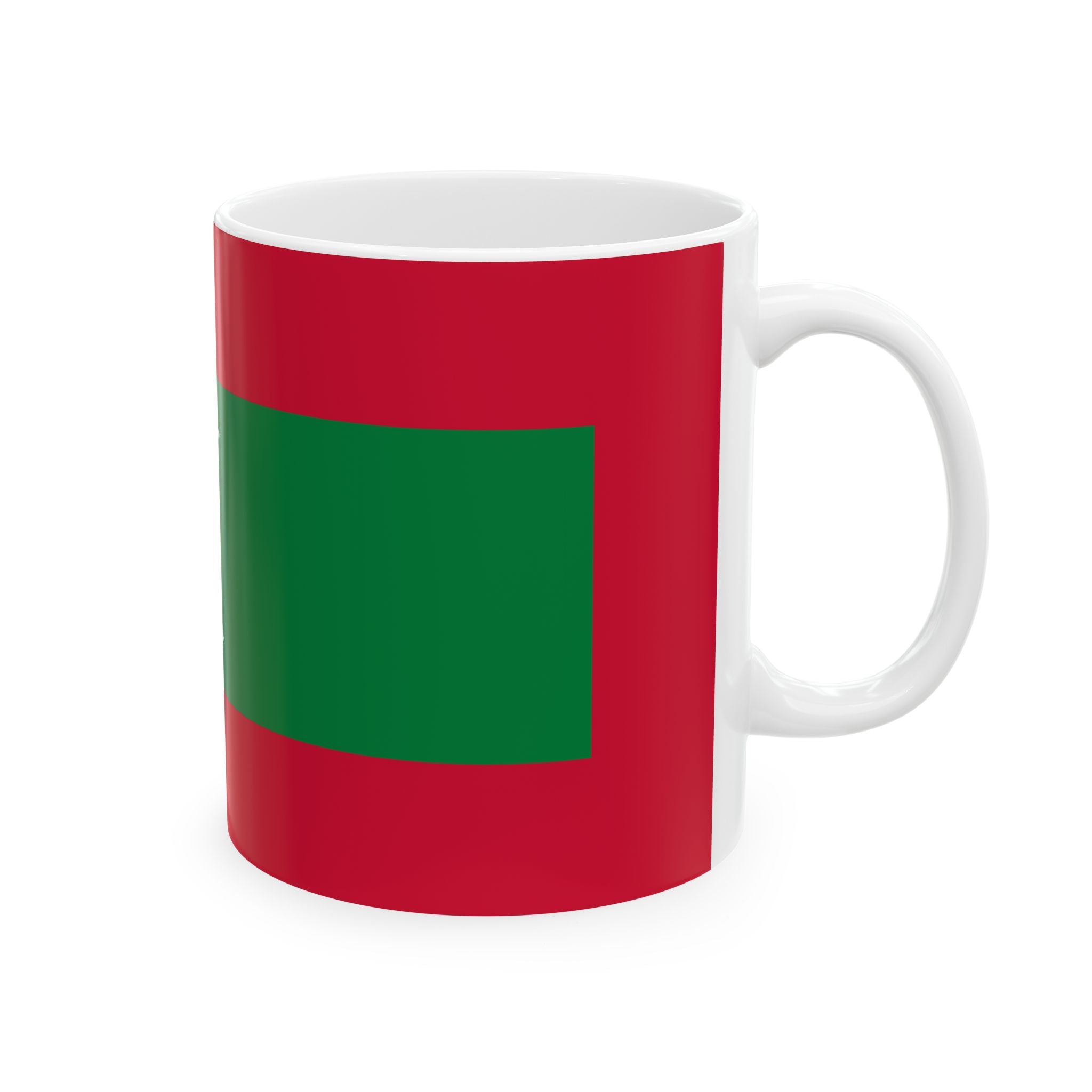 Maldives Flag Mug | Patriotic Coffee Cup | Gift for Expats, Maldives Heritage & Travelers