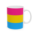 Pansexual Pride Mug | Pansexual Flag Coffee Cup | LGBTQ+ Pride Gift | Queer Community Mug