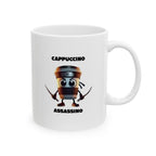 Cappuccino Assassino Mug | Italian Brainrot Mug | Funny Meme Coffee Mug | Viral TikTok Gift | Ceramic Coffee Cup