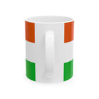 Niger Flag Mug | Patriotic Coffee Cup | Gift for Expats, Niger Heritage & Travelers