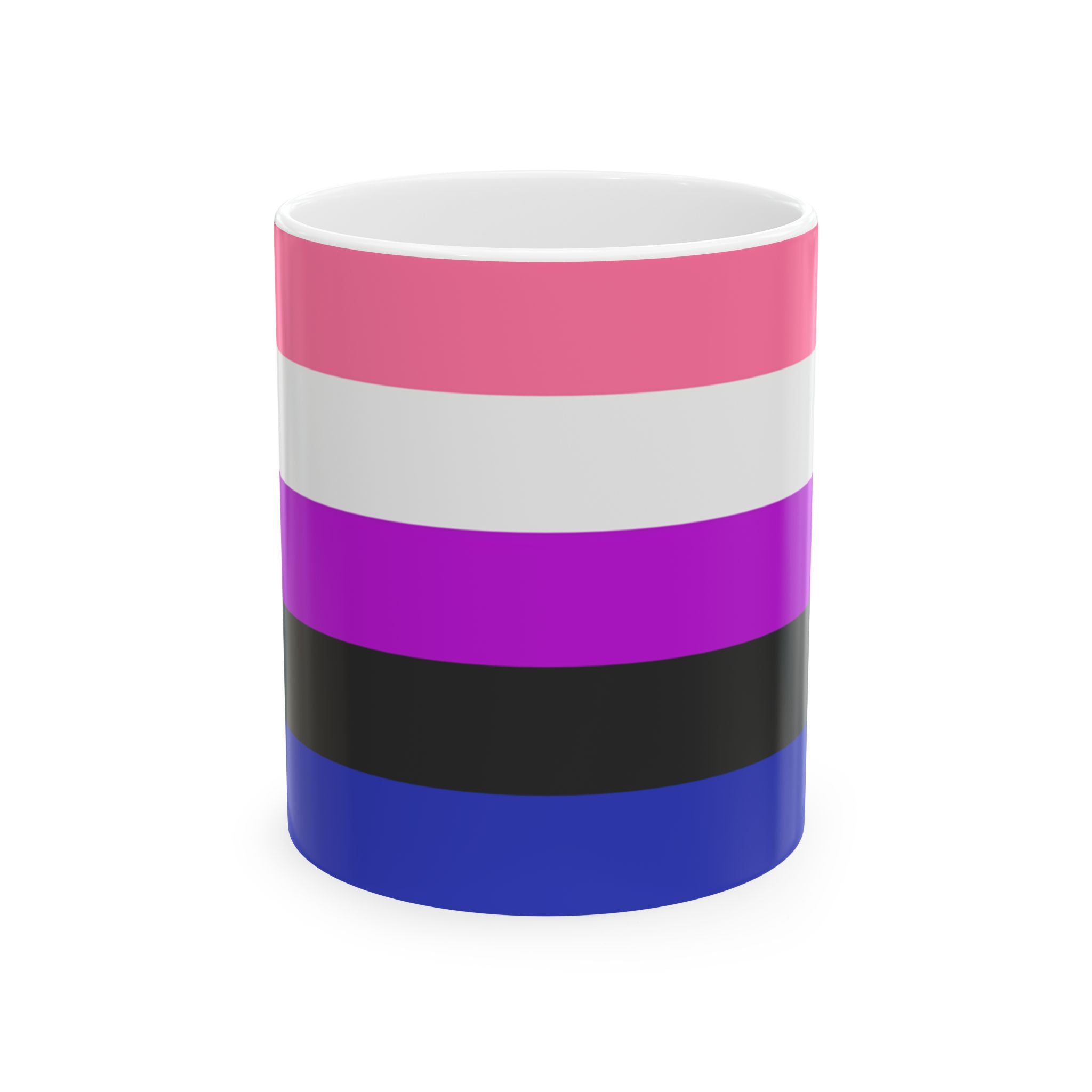 Genderfluid Pride Mug | Genderfluid Flag Coffee Cup | LGBTQ+ Pride Gift | Queer Community Mug