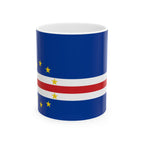 Cape Verde Flag Mug | Patriotic Coffee Cup | Gift for Expats, Cape Verde Heritage & Travelers