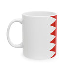 Bahrain Flag Mug | Patriotic Coffee Cup | Gift for Expats, Bahrain Heritage & Travelers