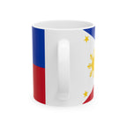 Philippines Flag Mug | Patriotic Coffee Cup | Gift for Expats, Philippines Heritage & Travelers