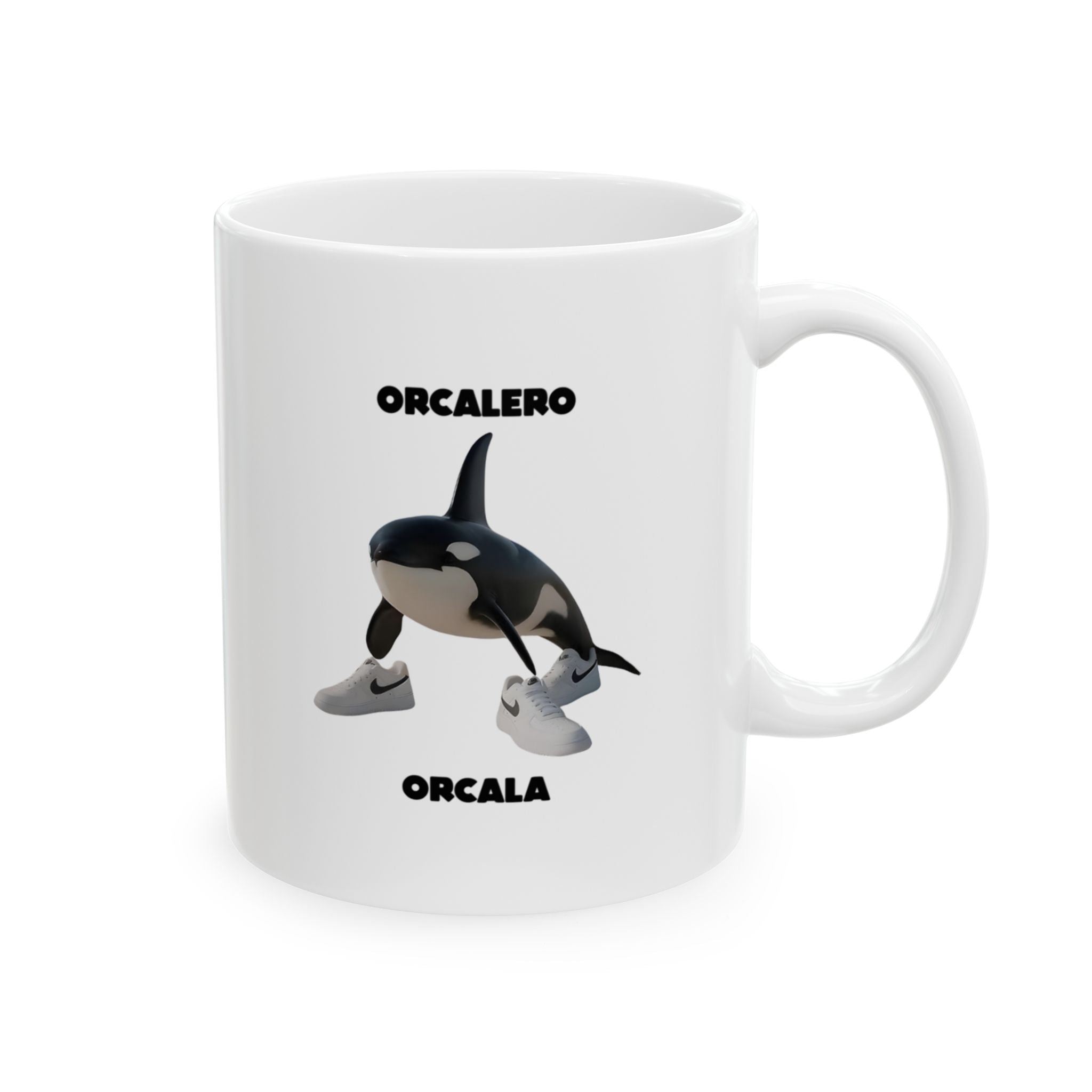 Orcalero Orcala Mug | Italian Brainrot Mug | Funny Meme Coffee Mug | Viral TikTok Gift | Ceramic Coffee Cup